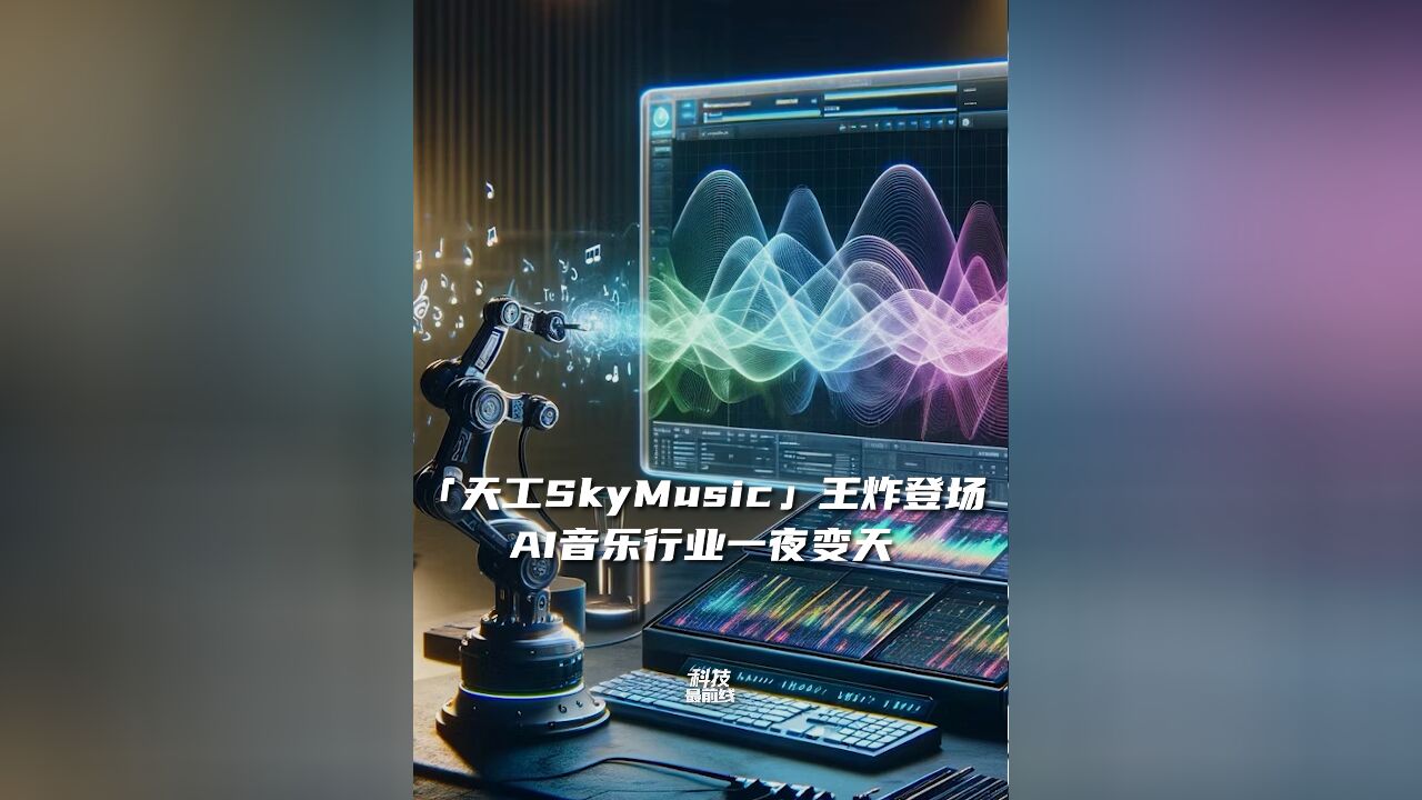 不愧为全民音乐创作神器!天工Sky Music火爆来袭,零基础也能享有独特的音乐创作体验!