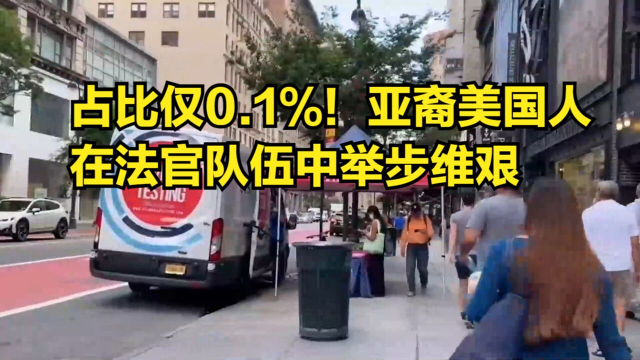 占比仅0.1%!亚裔美国人在法官职业中举步维艰,已排斥永久化