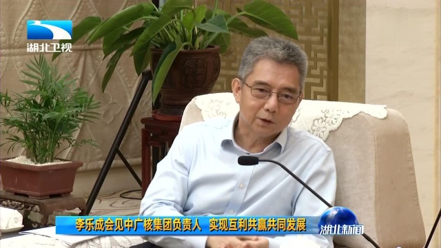 李乐成会见中广核集团负责人 实现互利共赢共同发展