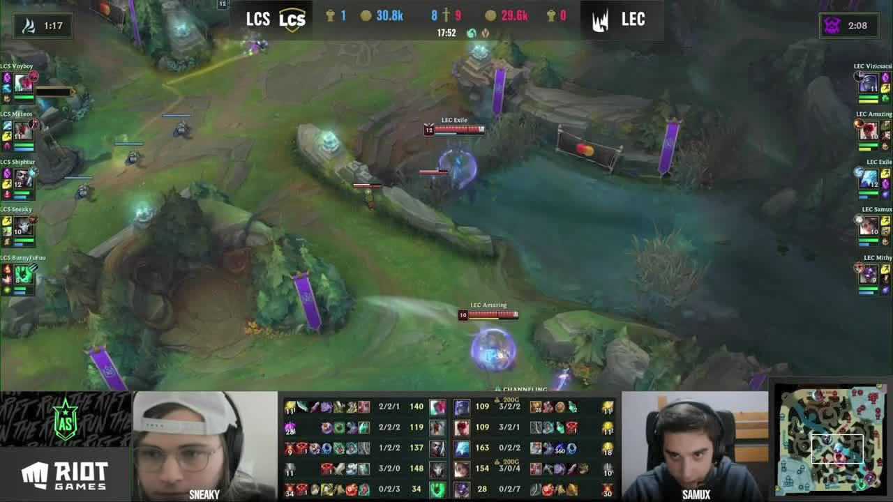 2020英雄联盟全明星赛第4比赛日 LCS vs LEC 传奇人物