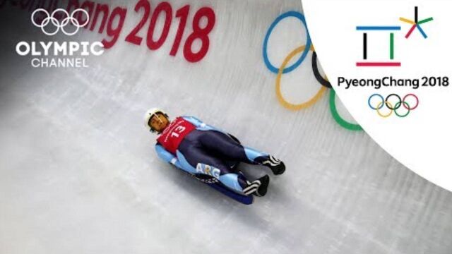 Ver㳮ica Ravennas Olympic debut in Luge Winter Olympics 2018 PyeongChang