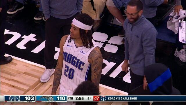 奇才vs魔术英文原声全场回放