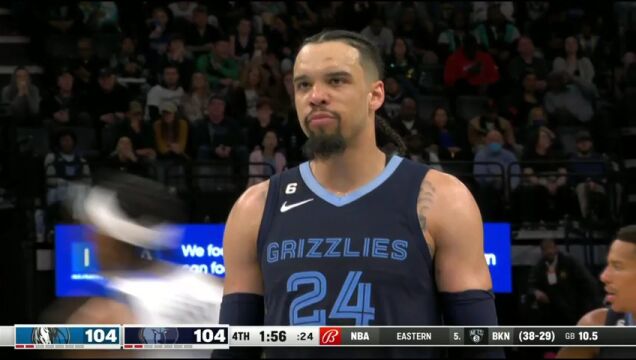 NBA常规赛：独行侠vs灰熊英文原声全场回放