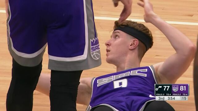 NBA常规赛：爵士vs国王英文原声全场回放