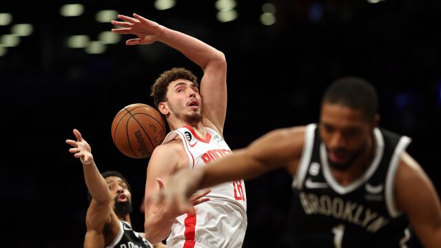 火箭vs篮网五佳球 申京底线突破转身抡臂暴扣