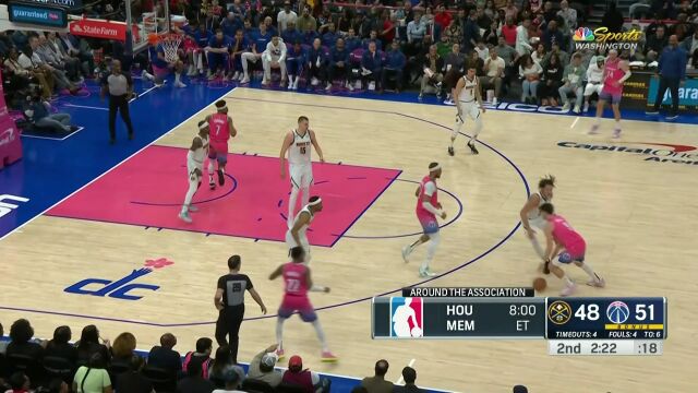 阿弗迪亚空中制导 加福德单臂炸扣技惊四座