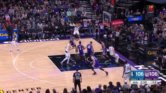 独行侠vs国王精华回放 东欧合砍55分国王加时复仇独行侠