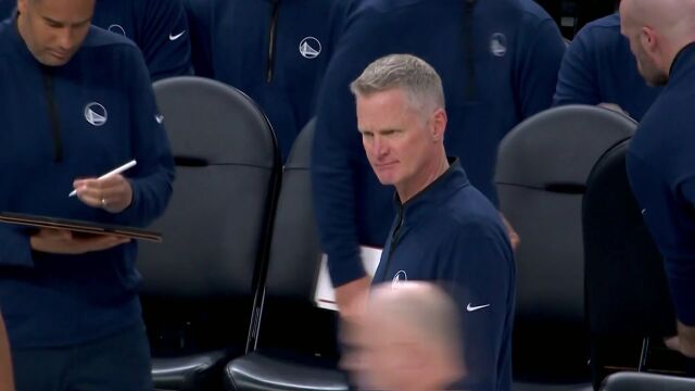 NBA常规赛：鹈鹕vs勇士英文原声全场回放