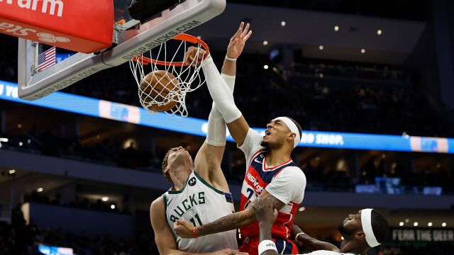 奇才118-95雄鹿 奇才大胜雄鹿残阵豪取五连胜