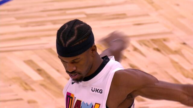 热火vs魔术精华回放 班凯罗两双巴特勒22+7+6率队加时取胜