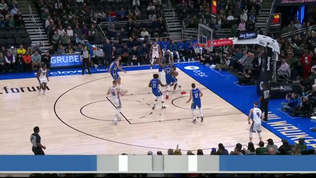 今天就是吃定你了 福克斯再次生突字母哥打成2+1