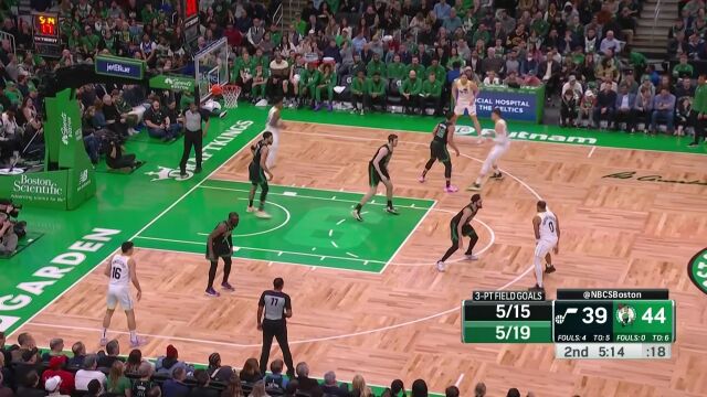 进攻技能包全部亮出来！霍顿-塔克花式切割防线连取六分