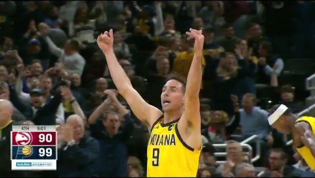 NBA常规赛：老鹰vs步行者 中文解说全场回放