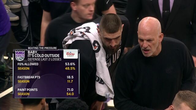 NBA常规赛：掘金vs国王第1节中文解说回放