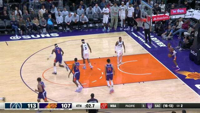 无力回天 沙梅特追身三分命中压哨难救主