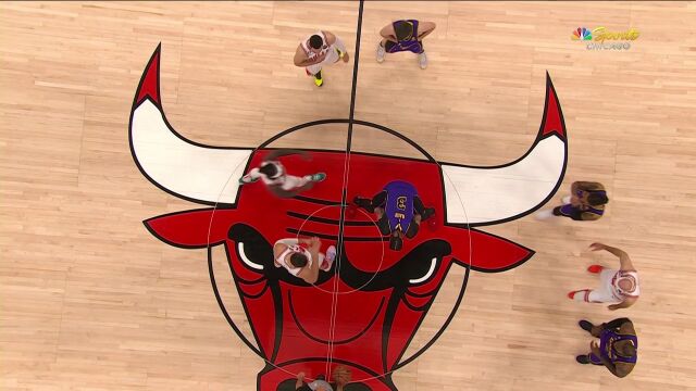 NBA常规赛：湖人vs公牛英文原声全场回放