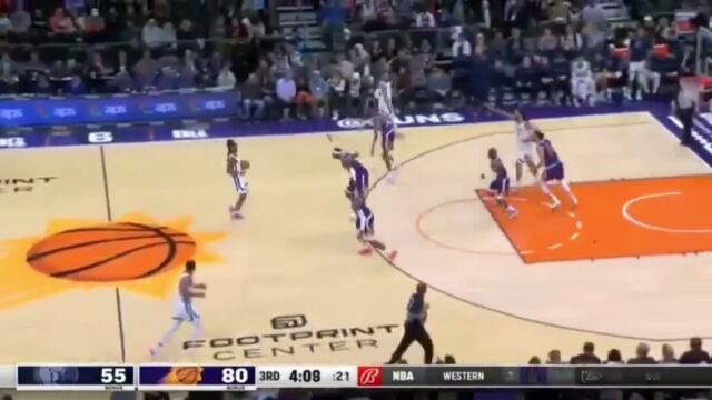灰熊vs太阳精华回放 保罗复出22+11率队取胜