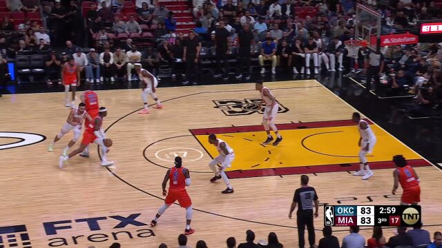 雷霆111-112热火 巴特勒砍35分率热火残阵险胜雷霆