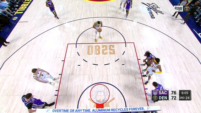 国王vs掘金第3节英文原声回放