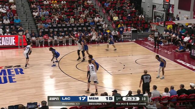 洛夫顿vs快船集锦 空砍24+10独木难支