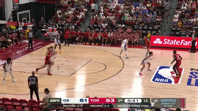 勇士vs猛龙第3节中文解说回放