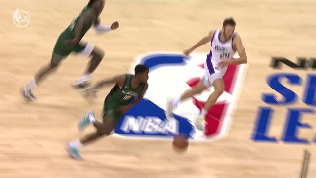 雄鹿vs国王第3节中文解说回放