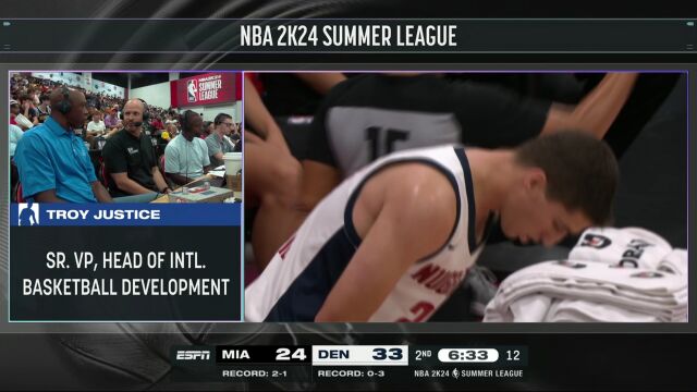 热火vs掘金第2节中文解说回放