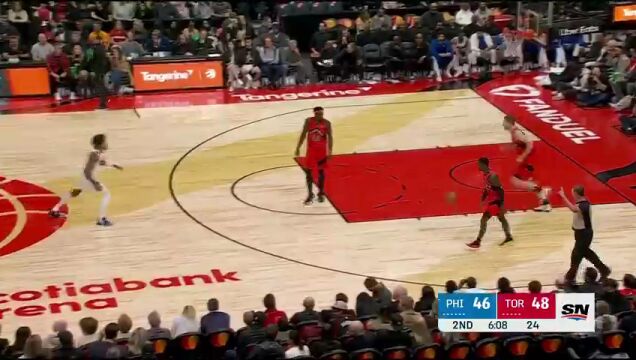 NBA常规赛：76人vs猛龙原声解说全场回放
