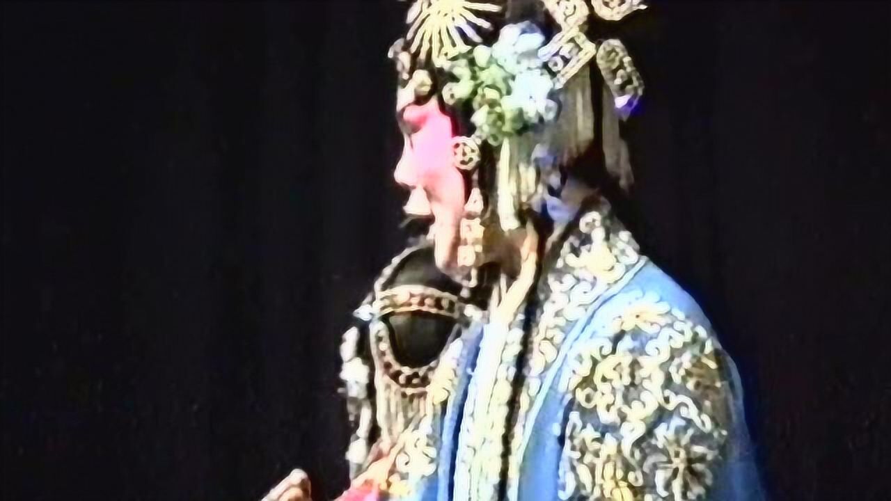 蒲剧名家原俊卿20岁时演出《麟骨床·逐府》