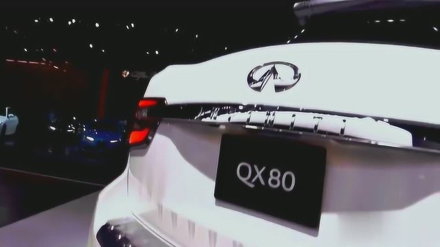 全尺寸太霸道了!2018 英菲尼迪Infiniti QX80