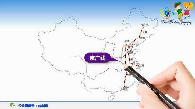 小巍聊地理:中国主要铁路干线