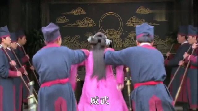 美女被冤枉杀人,公堂上挨板子让母亲心碎,妹妹却露出了诡异表情