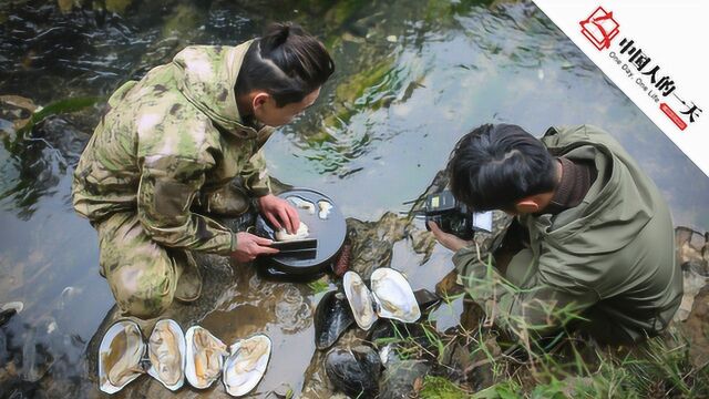 婚庆摄影师转型视频自媒体,山林中野食挣百万人气