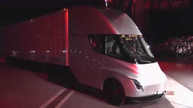 未来顶级奢华的卡车之一特斯拉半挂卡车Tesla Semi