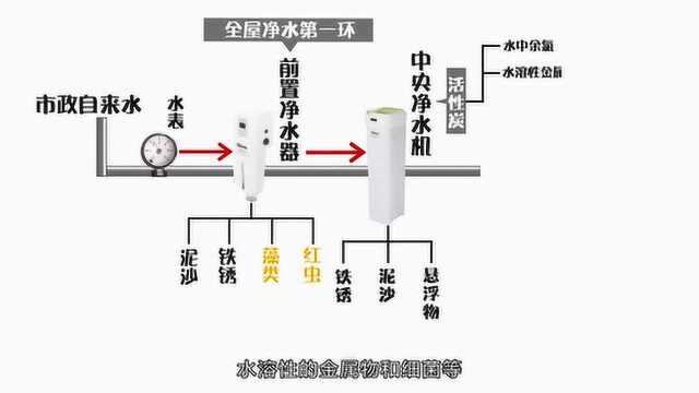 头一次知道有全屋净水,好处真多太实用了,我家一定要装一个!