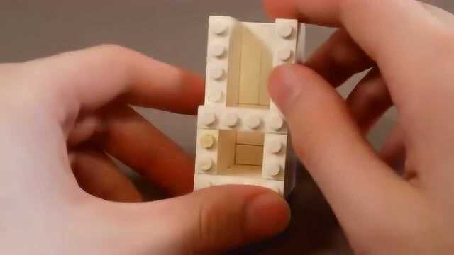 用乐高lego颗粒搭建的小型保险箱