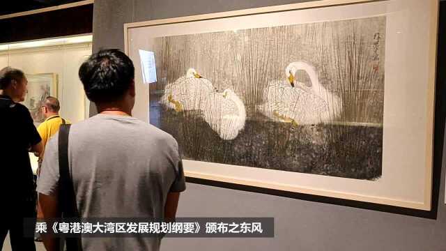 水墨名家名作展在江门展出,32万元名作亮相,市民可免费参观