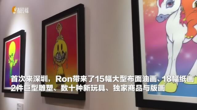 罗志祥助阵街头艺术大师Ron新作首展,拍照根本停不下来!