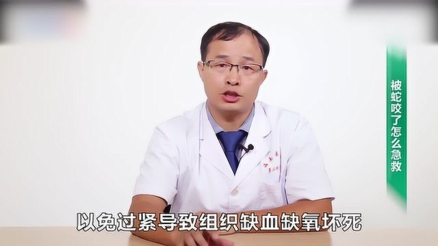 被蛇咬了应该要怎么办