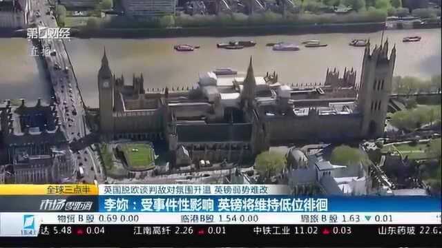 英国脱欧谈判敌对氛围升温,建行外汇:英磅将维持低位徘徊