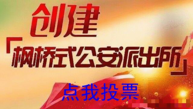 快来为林亭口派出所投上宝贵一票