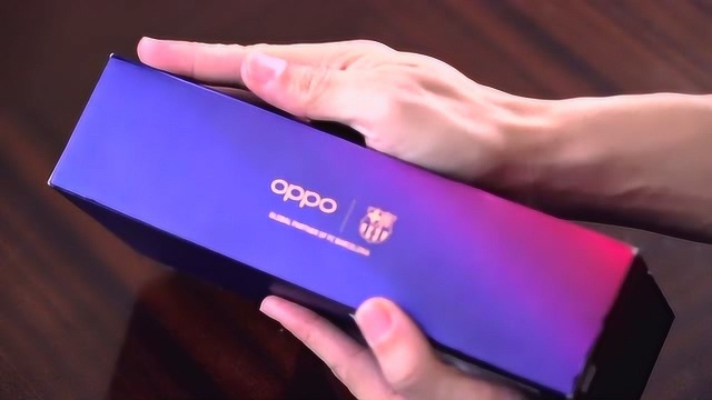 OPPO Reno巴塞罗那定制版开箱,定制版的颜值就是不一样