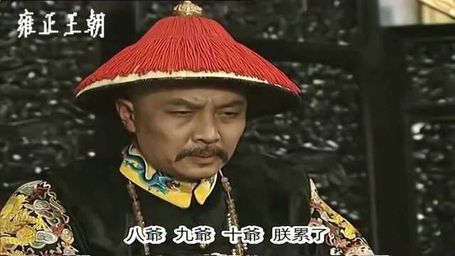 十三爷勤王救驾,也是惟一不避讳,去世后改回“胤详”的王爷