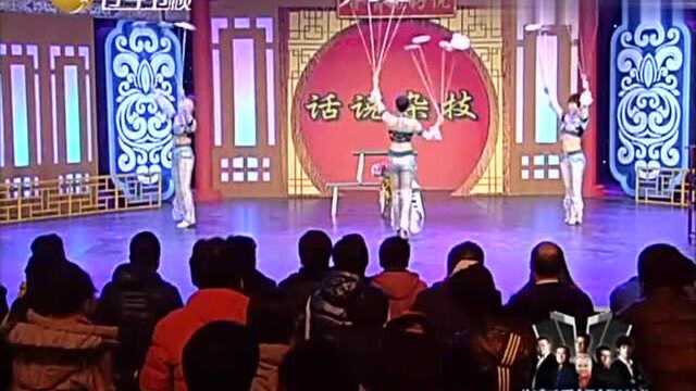 有话好好说:传统艺术表演《刷盘子》,精彩绝伦令人惊叹不已