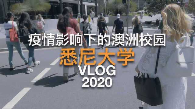 疫情下澳洲校园 悉尼大学 VLOG 2020