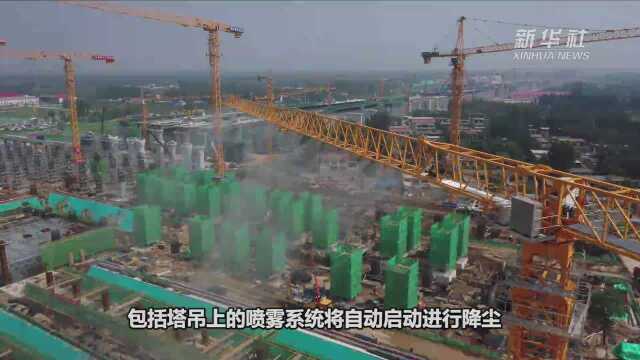 京雄城际铁路雄安站中的“智慧”建造