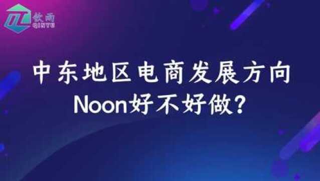 中东跨境电商发展方向介绍,noon好不好做?