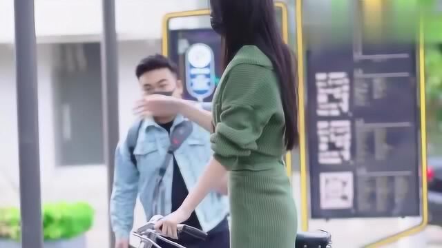 高个子美女街拍