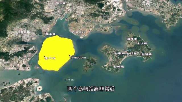 金门岛由台湾实际管辖,地处咽喉位置,与厦门岛发展差别有多大?