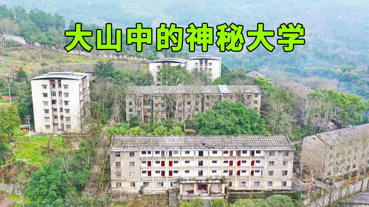 重庆大山中发现一所大学,从1000人发展到上万人,为何突然又走了